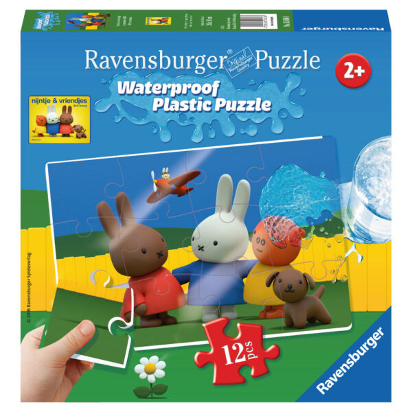 Nijntje Plastic Puzzel, 12st.