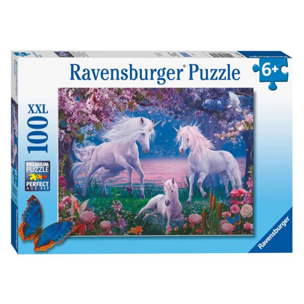 Ravensburger Puzzel Betoverende Eenhoorns, 100st. XXL