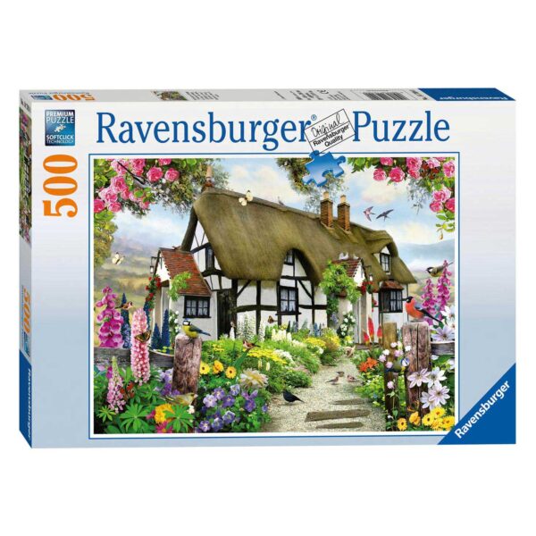 Ravensburger Puzzel Idyllische Cottage, 500st.