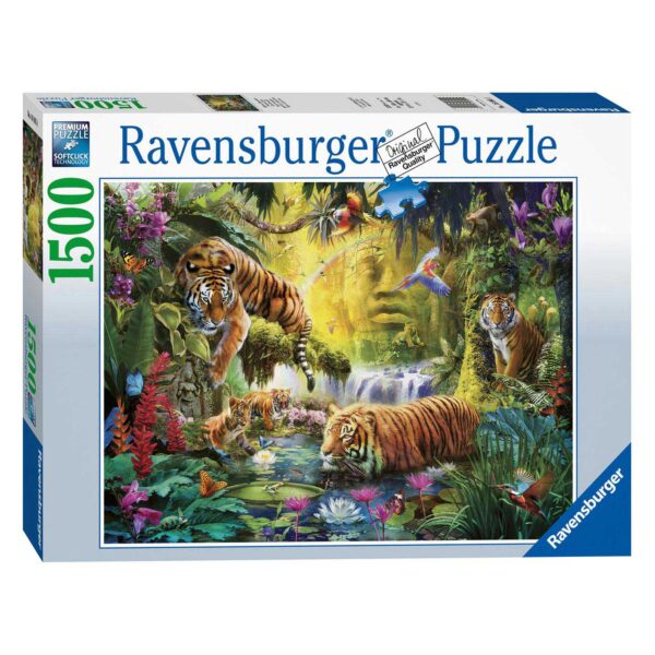 Ravensburger Puzzel Idylle bij de Waterplaats, 1500st.