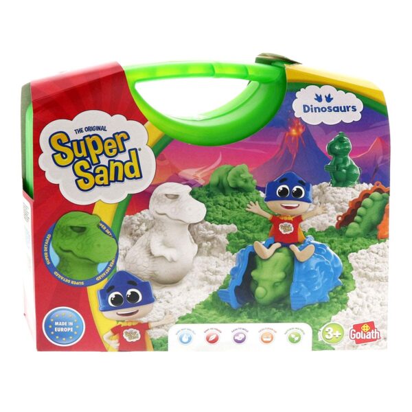 Super Sand Dinosaurus in Koffer