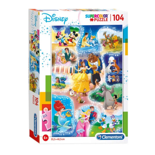 Clementoni Puzzel Disney Dansen, 104st.