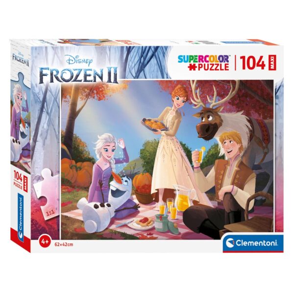 Clementoni Maxi Puzzel Disney Frozen, 104st.