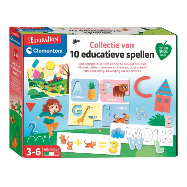 Clementoni Education -  10 Educatieve Spellen