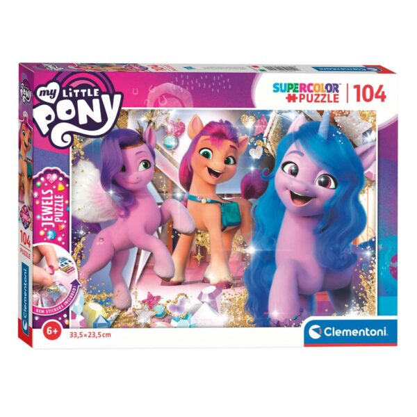 Clementoni Puzzel Jewels My Little Pony, 104st.