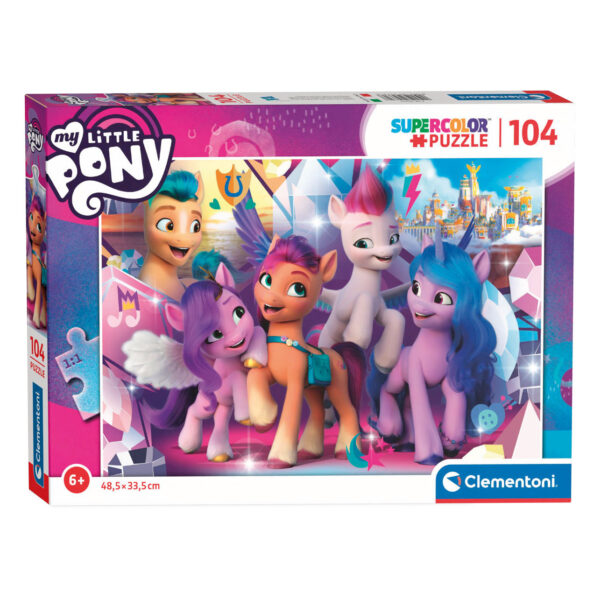 Clementoni Puzzel My Little Pony Lachen, 104st.