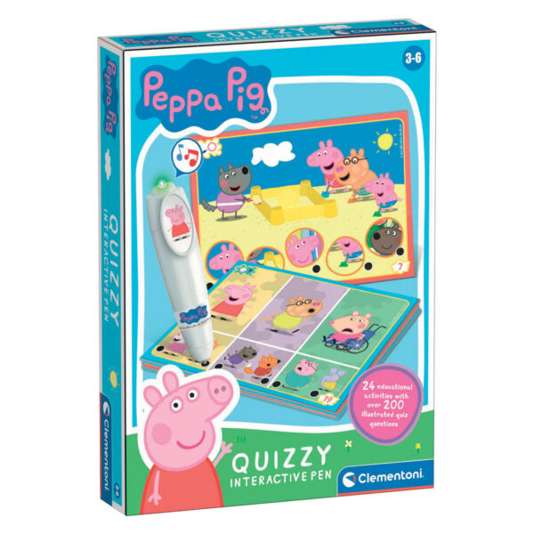 Clementoni Quizzy Peppa Pig Leerspel