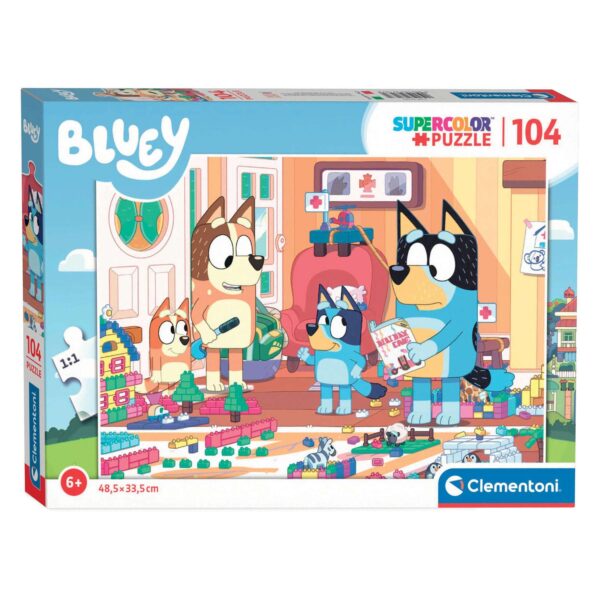 Clementoni Legpuzzel - Bluey, 104st.