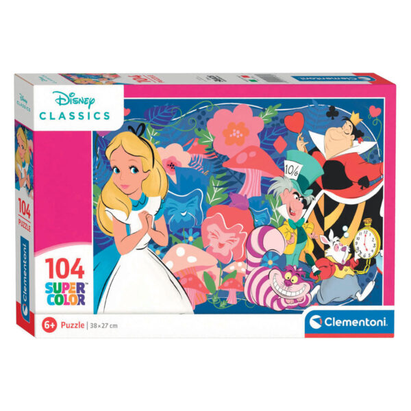 Clementoni Legpuzzel Disney - Alice in Wonderland, 104st.