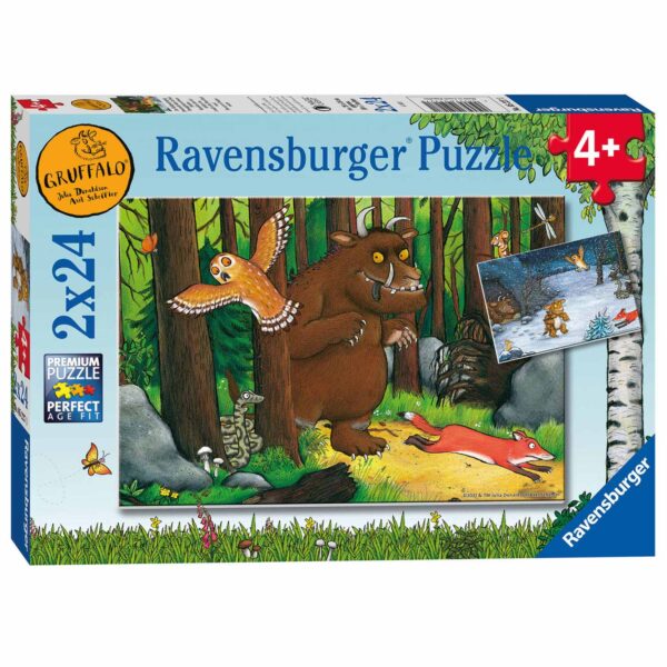 De Gruffalo Puzzel, 2x24st.