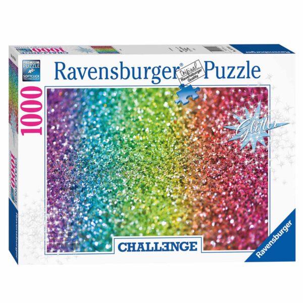 Challenge Puzzel Glitter, 1000st.