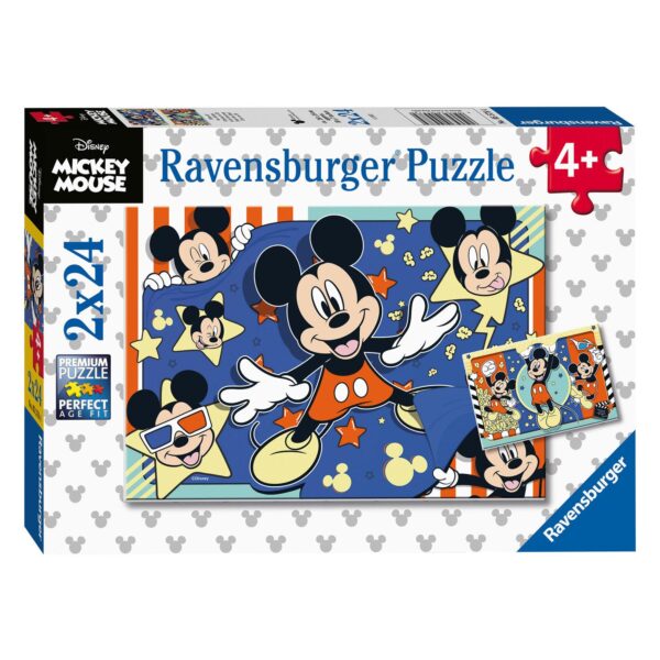 Mickey Mouse in de Bioscoop Legpuzzel, 2x24st.