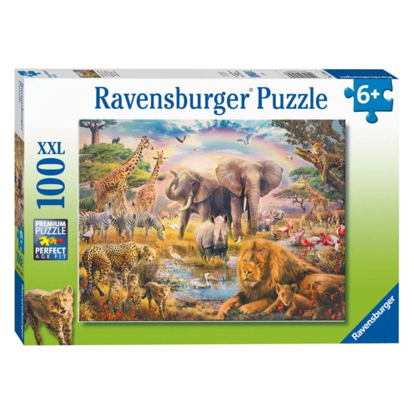 Afrikaanse Savanne Legpuzzel, 100st. XXL