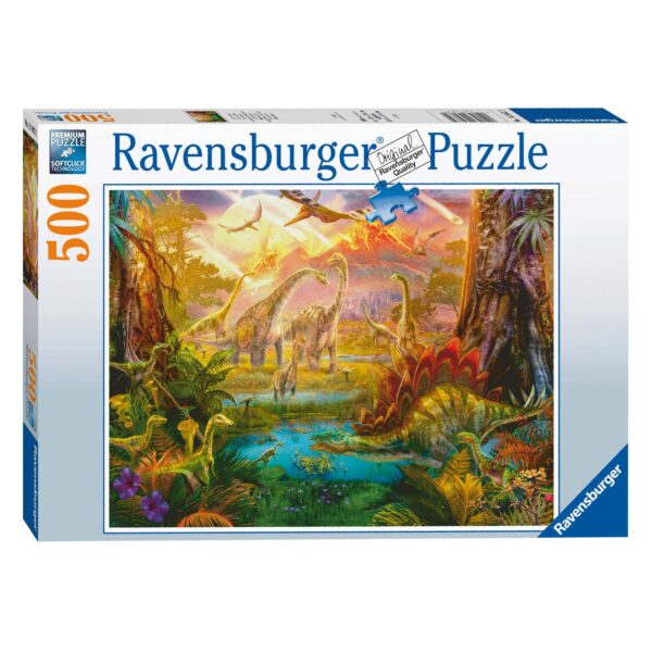 Land van de Dinosauriers Legpuzzel, 500st.