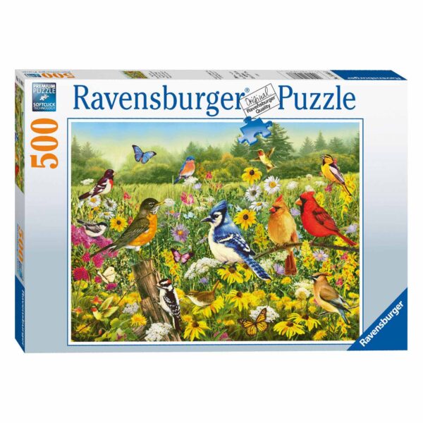 Vogels in de Wei Legpuzzel, 500st.