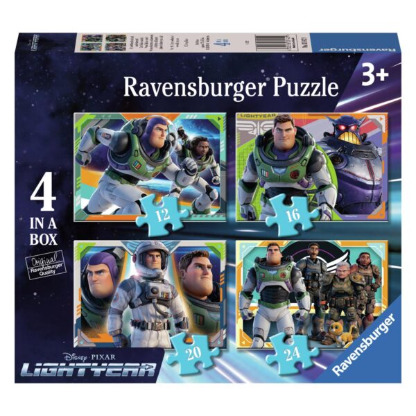 Disney Lightyear 4in1 Legpuzzel