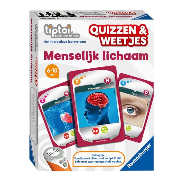 Tiptoi Quizzen & Weetjes - Menselijk lichaam