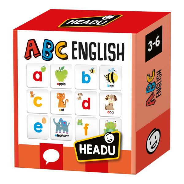 Headu ABC English Letters en Woorden Memospel (EN)