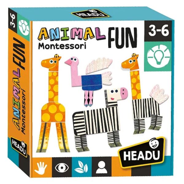 Headu Animal Fun Mix en Match Spel