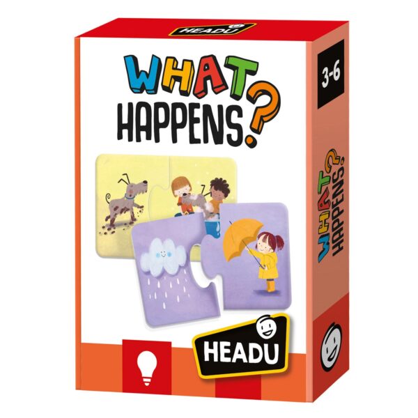 Headu What Happens Puzzel Spel