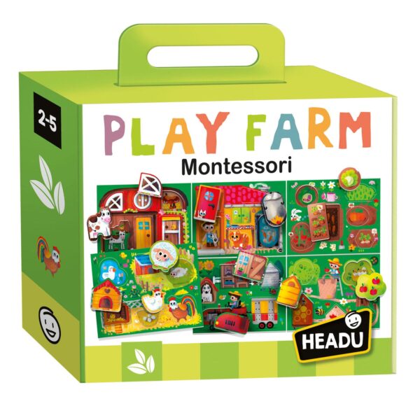 Headu Vormen en Sorteren Boerderij Montessori Spel