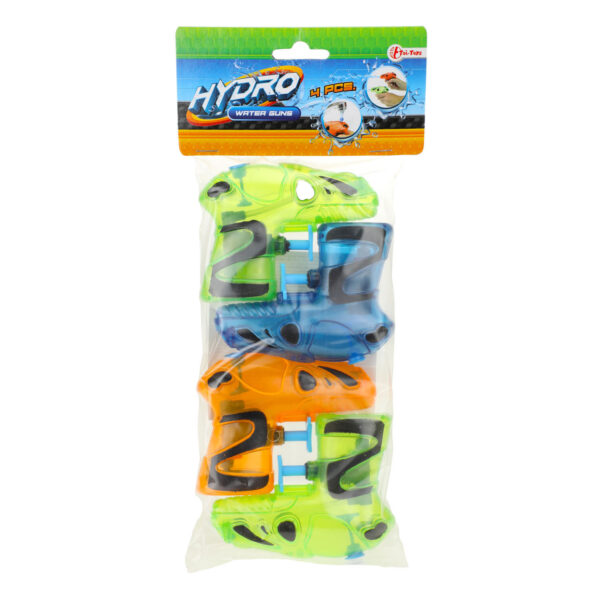 Splash Waterpistool Kleur, 4st.