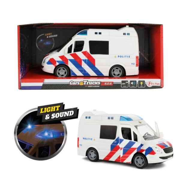 Politiebus met Licht en Geluid