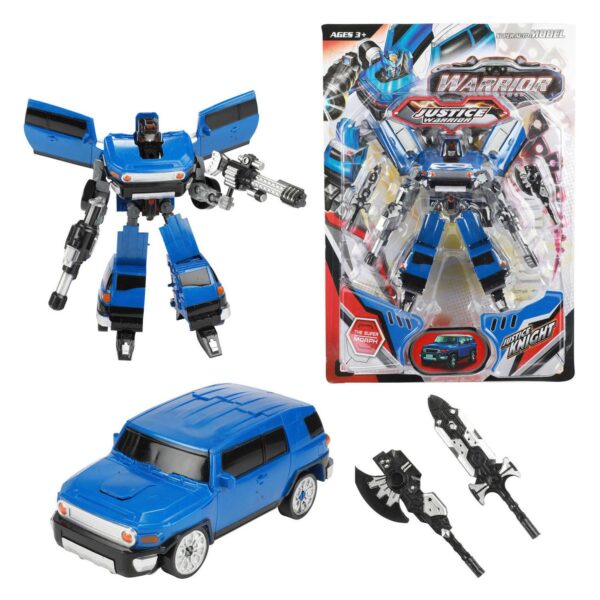 Roboforces Veranderrobot - SUV The Super Morpf Blauw