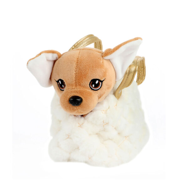 Hond Pluche Chihuahua Handtas Wit