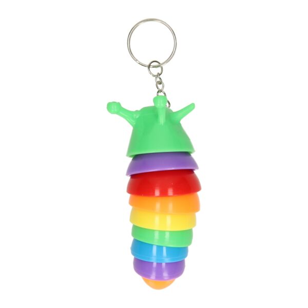 Sleutelhanger Rups Regenboog