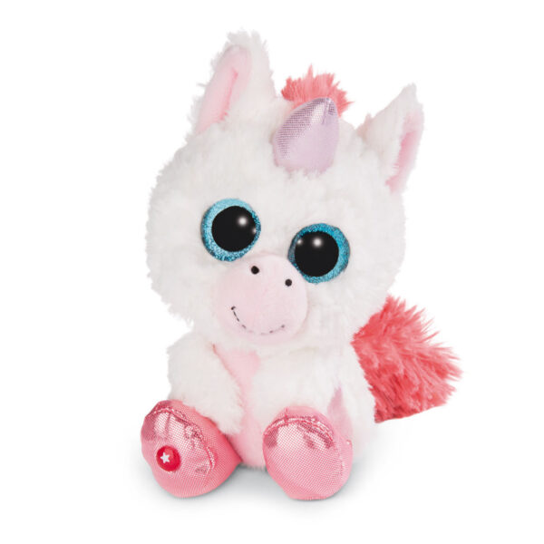 Nici Glubschis Pluchen Knuffel Eenhoorn Milky-Free, 15cm