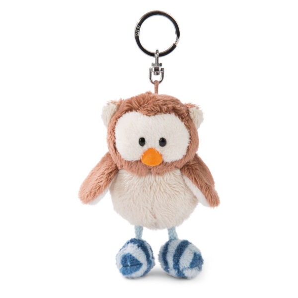 Nici Pluchen Sleutelhanger Uil Oscar, 10cm