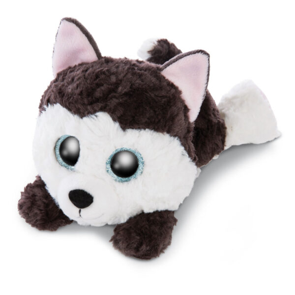 Nici Glubschis Pluchen Knuffel Liggende Husky Barkley, 25cm