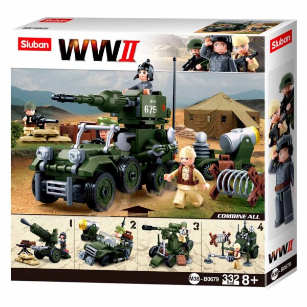 Sluban WWII - Giftset, 4in1