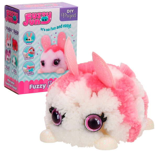 Fuzzy Fun Animals - Cotton Buddy