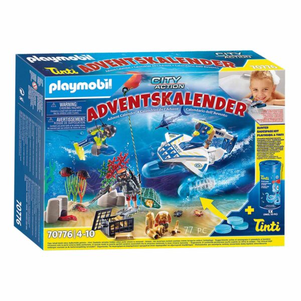 Playmobil City Action Adventskalender Badplezier Politieduik