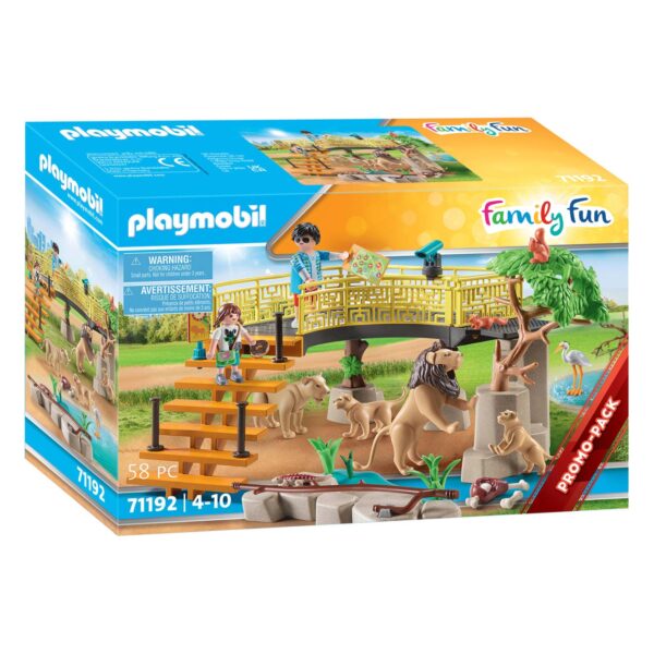 Playmobil Family Fun  Leeuwen in het Buitenverblijf - 71192