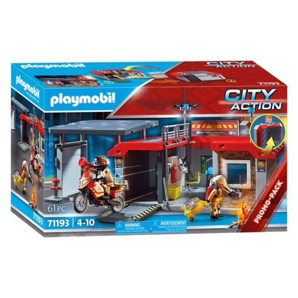 Playmobil City Action Brandweerkazerne - 71193