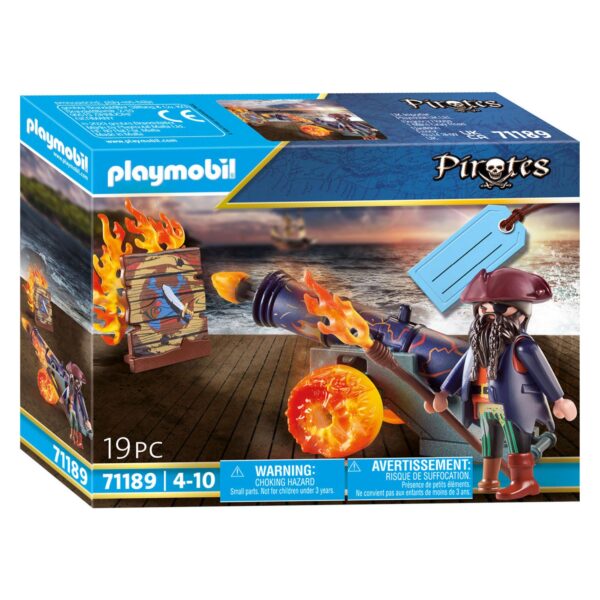 Playmobil Pirates 71189 Piraat met kanon