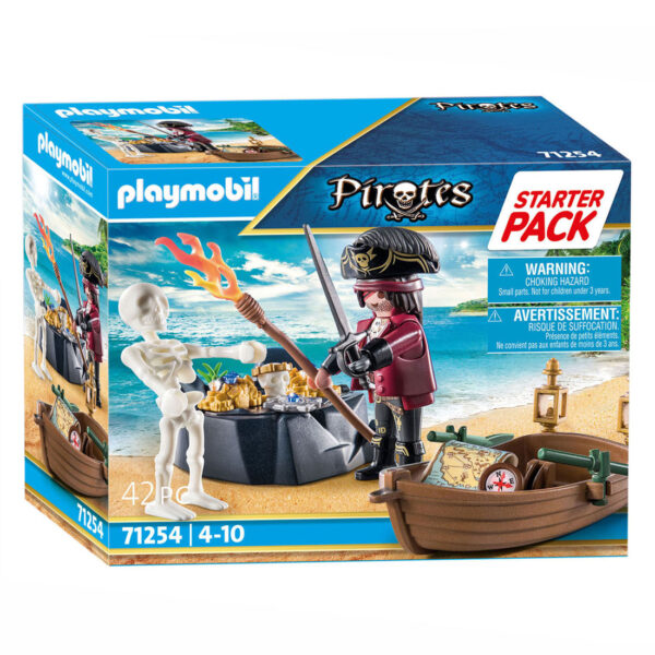 Playmobil Starterpack Piraat met Roeiboot - 71254