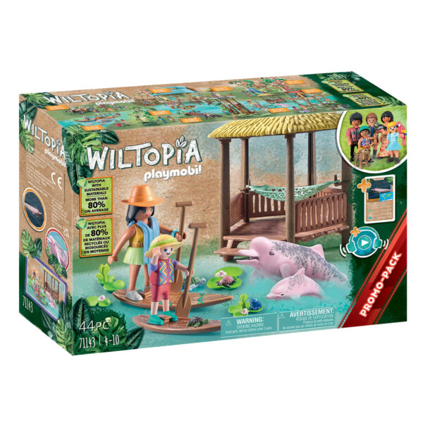 Playmobil Wiltopia - Peddeltocht met de rivierdolfijnen - 71