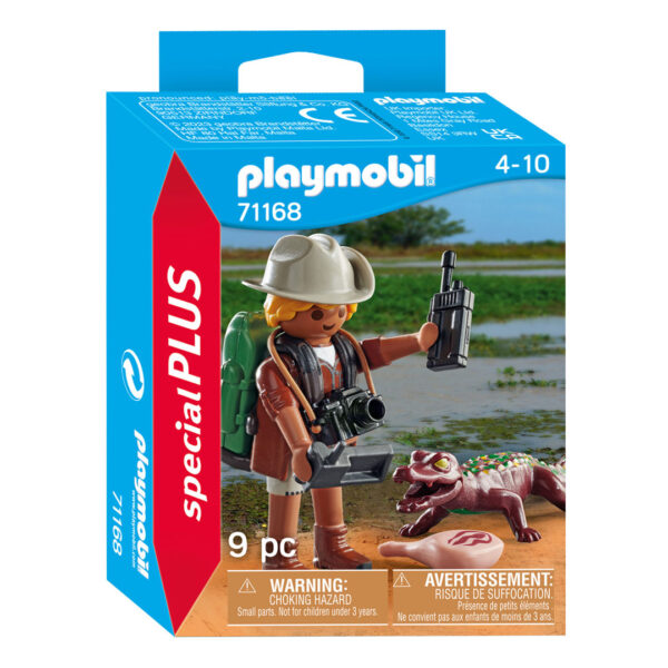 Playmobil Specials Onderzoeker met Jonge Kaaiman - 71168