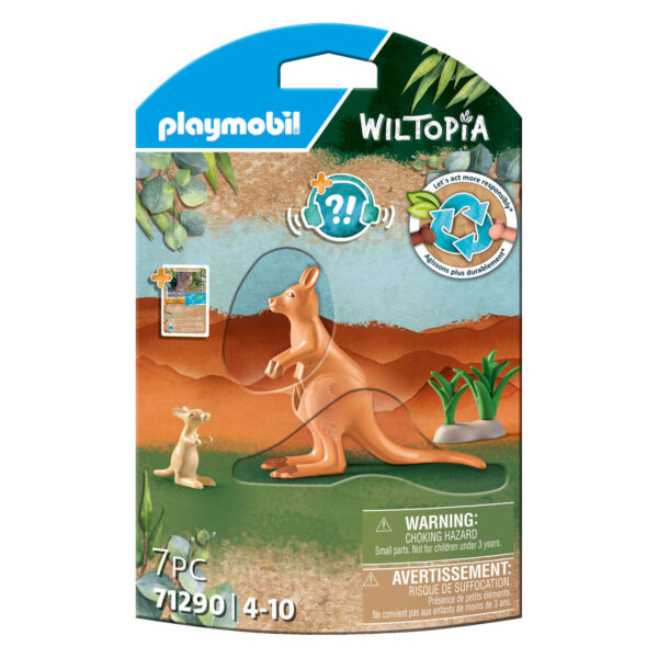 Playmobil Wiltopia Kangoeroe met Welp - 71290