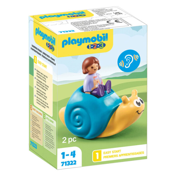 Playmobil 1.2.3. Schommelende Slak - 71322