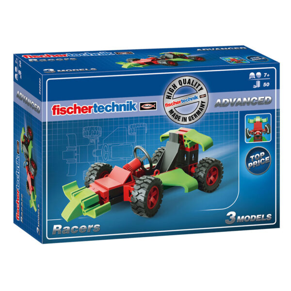 Fischertechnik Advanced - Racevoertuigen, 50dlg.