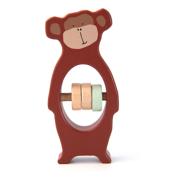 Trixie Houten Rammelaar - Mr. Monkey