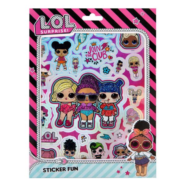 Undercover L.O.L Surprise! Sticker Fun Stickerset