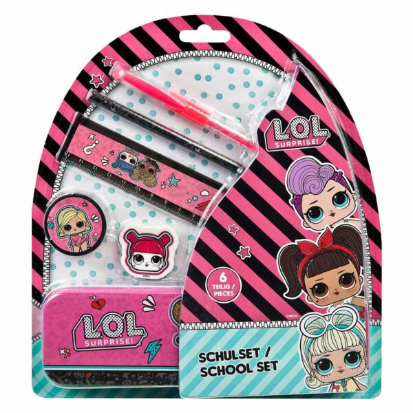 Undercover L.O.L Surprise Schoolset, 6dlg.