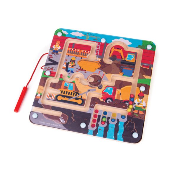 Bigjigs Magnetische Doolhof Spel - Constructie