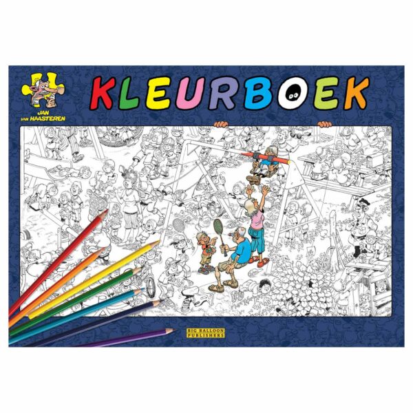 Kleurboek Jan van Haasteren